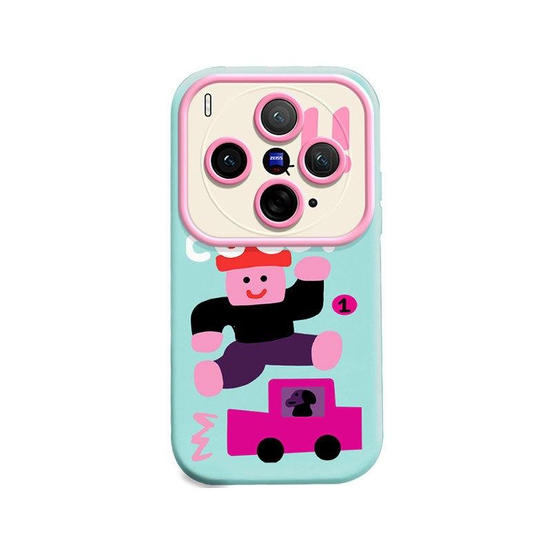 Applicable To Vivox300ultra Mobile Phone Case with Lanyard All-inclusive Advanced Sense X300s New Cartoon High Jump Villain