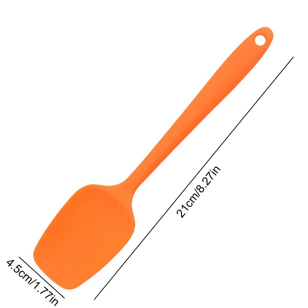 21cm/27cm Silicone Scraper Food Grade Silicone Baking Spatula Cake Spatula Mixing Tool Kitchen Baking Accessories