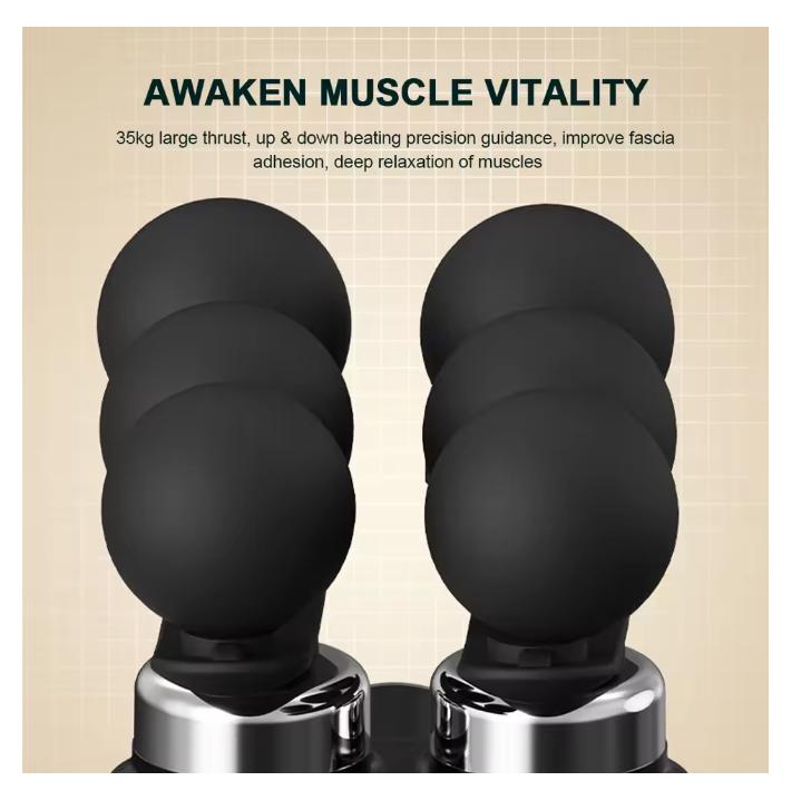2026 Smart Electric Fascia Gun Body Massage Machine Hammer Home Handheld Hammer Back Deep Tissue Muscle Relaxation Massage Gun