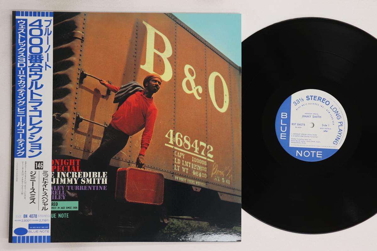 

LP Record JIMMY SMITH - Midnight Special BN4078 BLUE NOTE 1992 Japan Obi Jazz Used