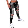 Women Color Hole Low Waist Jeans Flares Fashion Pants Trouser