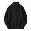 Fashion Casual Men's Cardigan Stand Collar Knitwear Autumn Winter Sweater Coat