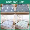 Mattress Cot Toppers Breathable Cotton Durable Resistant Fabric Students