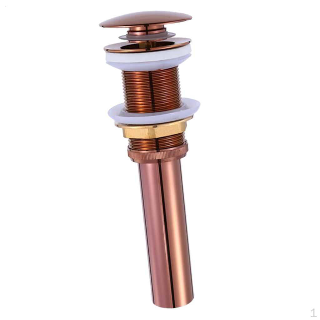 Brass Drain Stopper Bathroom Basin Sink Tub Stop Plug