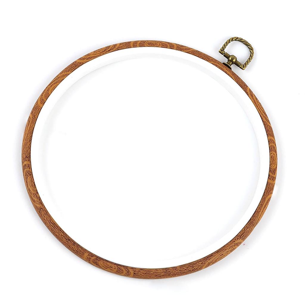 Embroidery Frame Adjustable Embroidery Hoop Cross Stitch Hoop Easy To Use for Needleworks Embroidery Project