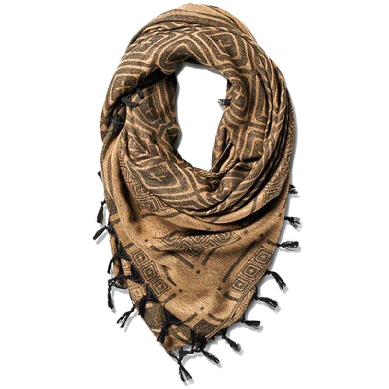 Keffiyeh Arab Scarf Tactical Desert Keffiyeh Scarf Cotton Shemagh Tactical Desert Scarf Wrap