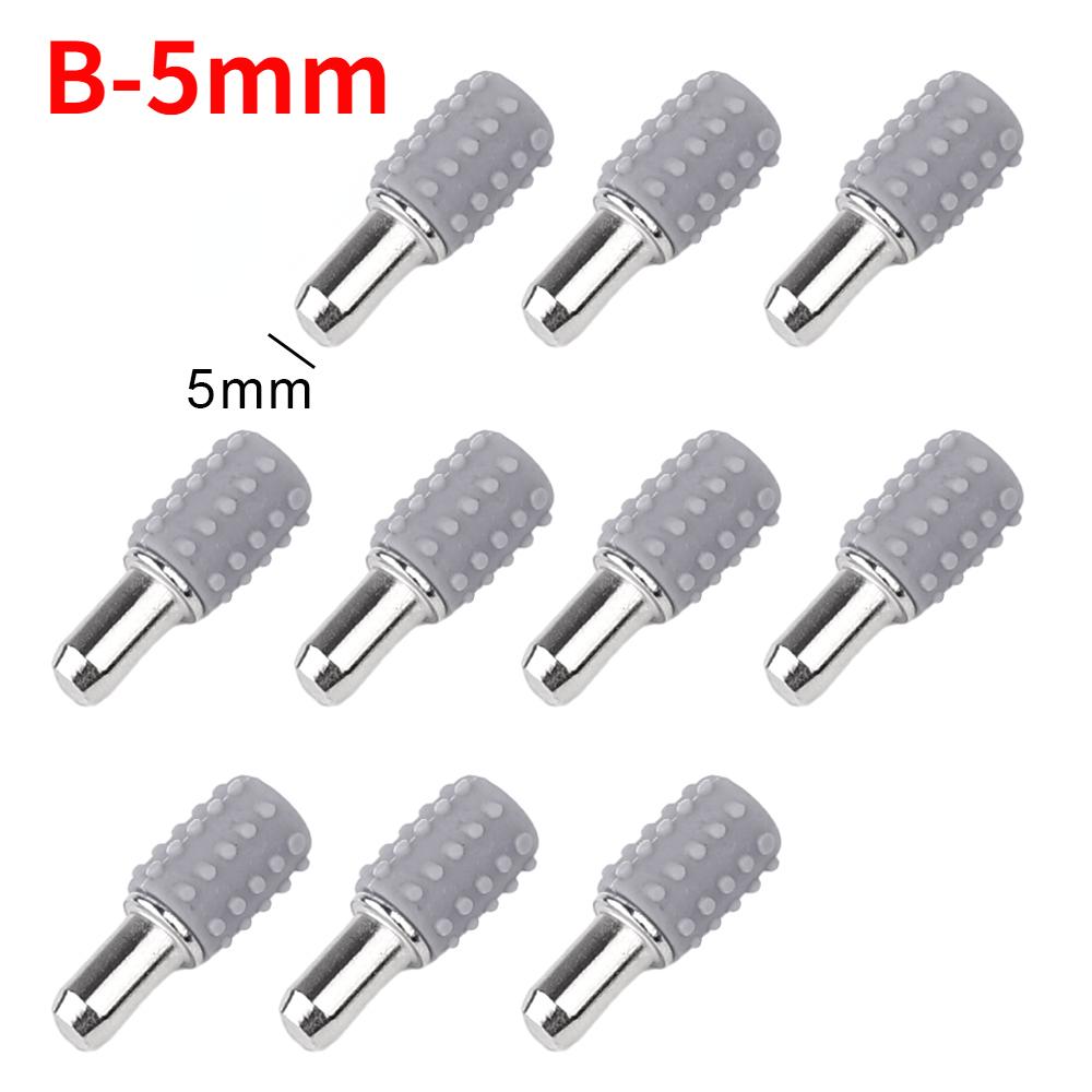 10/20 Stück Regalhalter Stützen Rutschfeste Stifte Dübel Metallstift Regale Trennwand Feste Schrankwandmontage Halter Stifte Platte 5/6mm