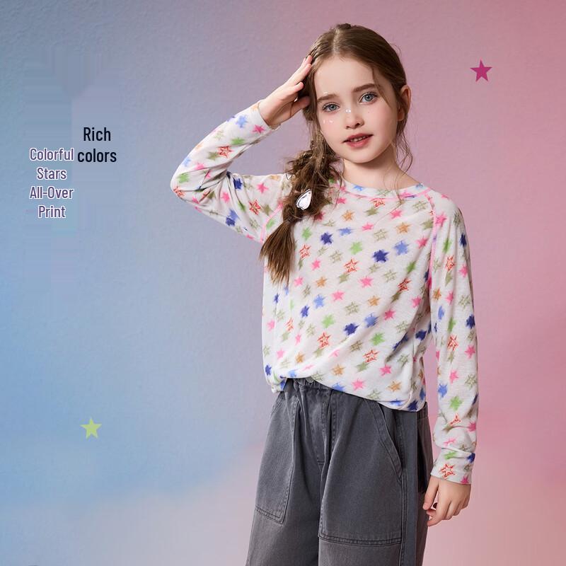 ASK JUNIOR Girl s Long Sleeve Base Layer T-Shirt 160