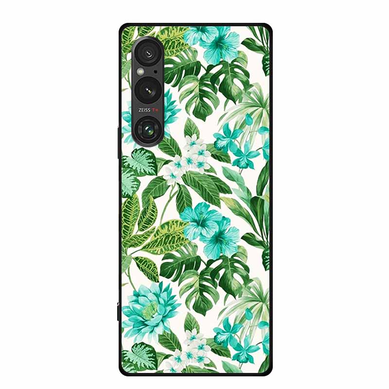 Etui na Sony Xperia 1 VI, luksusowe, miękkie silikonowe etui z TPU na tył telefonu Sony Xperia 1 VI 5G, urocze, odporne na wstrząsy, z motywem kwiatów i kreskówek