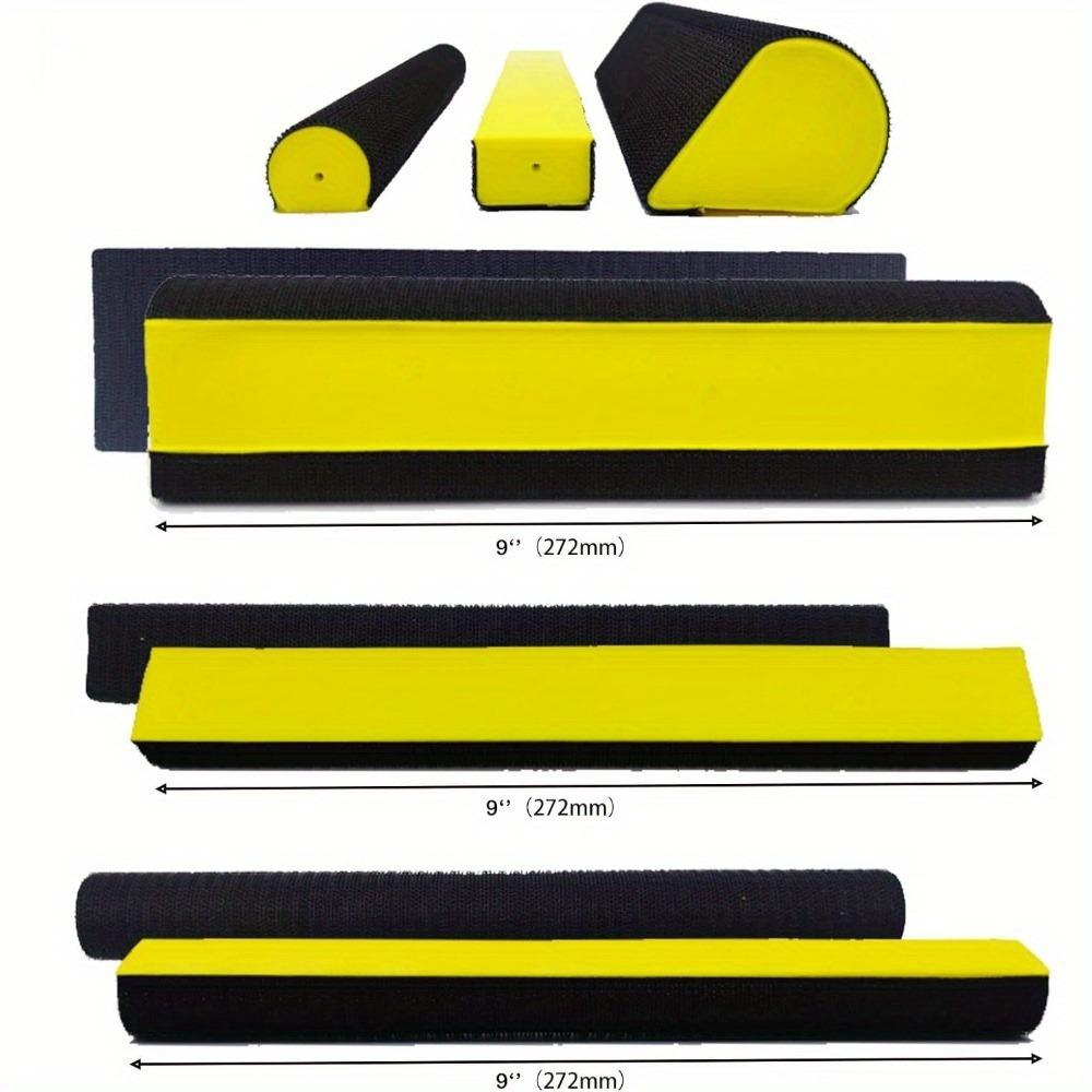 

Набор из 7 ручных шлифовальных блоков, прямоугольная ручная шлифовальная подушка на липучке, сменные формы в ассортименте для шлифования