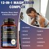 Complex Magnesium Capsules, 700mg Per Serving, a Blend of Various Magnesium Compounds, Adult Supplement, All-natural.