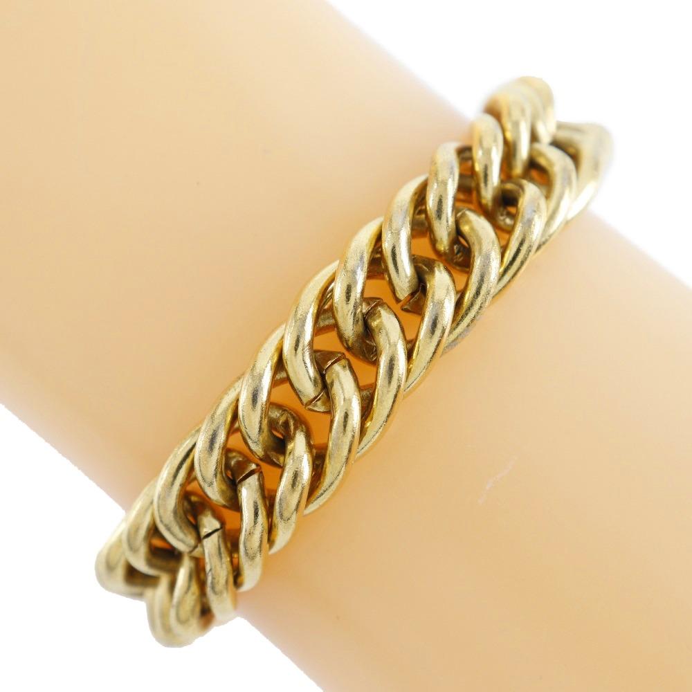 

CHANEL Bracelet Plated Gold 58.2g Women Used