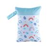 Wet And Dry Dual-use Zipper Storage Bag Cute Storage Clothing Storage Bag