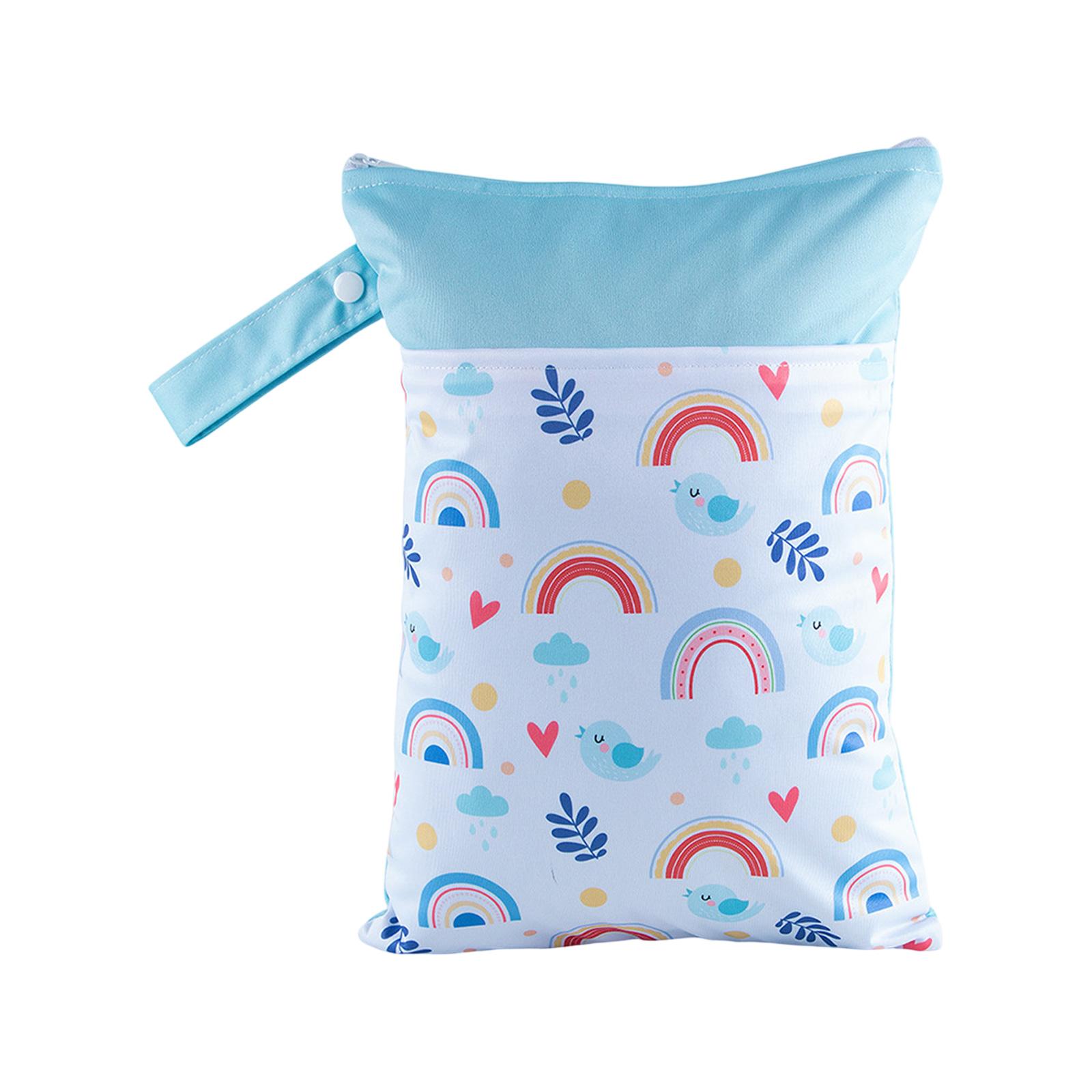 

Wet And Dry Dual-use Zipper Storage Bag Cute Storage Clothing Storage Bag One Size
