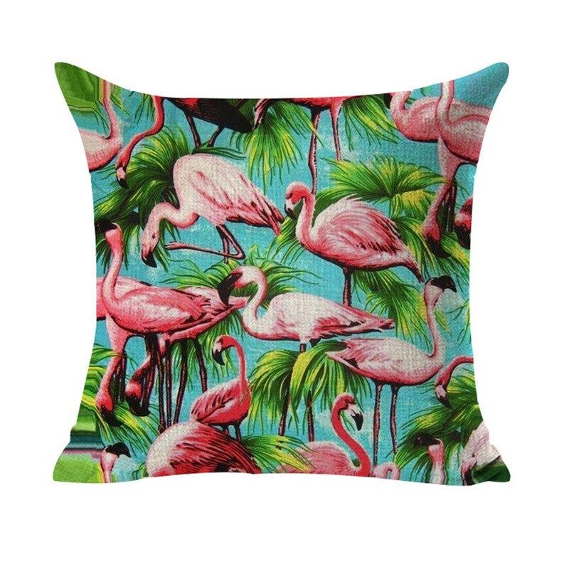 Tropical Jungle Throw Pillow Case Plant Fruit Cushion Covers Banana Flamingo Tropical Jungle Throw Pillow Case Plant Fruit Cushion Covers Banana Flamingo