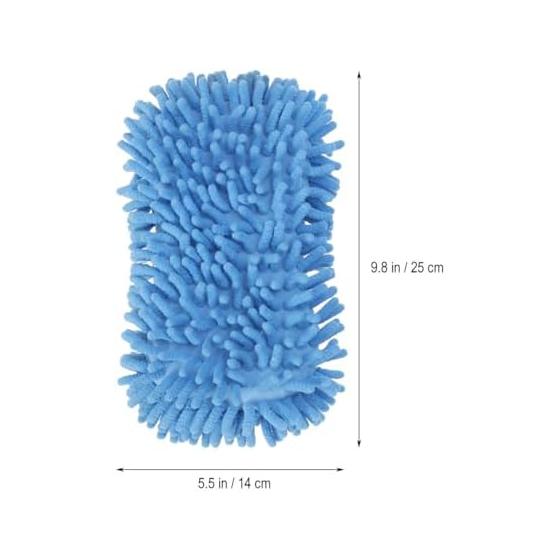 Outanaya Microfiber Car Wash Gloves, Comfortable To Wear, Super Absorbent, Perfect for Cleaning Cars and Kitchens, Convenient Item That Can Also Be