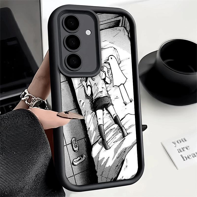 Phone Case for Samsung Galaxy S26 S25 Ultra S24 FE Oyasumi Punpun Anime Shell S23 Plus S22 + S21 S20 5G Soft Silicone Funda