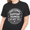 Emotionellt Stöd Människa Klappa Inte Herrar Barn T-shirt | Grafisk T-shirt, Märkesdesign