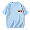 Dragon Ball Goku T-shirt Loose Cotton Casual Top Cartoon Anime Dragon Ball Printed Summer Short Sleeve