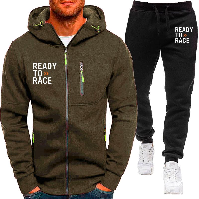 Spring and Autumn Men's Hoodie Set Hoodie Pants Printed Hoodie Hip Hop Street Dress Y2k Clothing