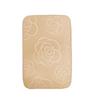 Badmattor Rose Flower Präglat badrum Badmatta Flanell Halkfri matta i badkar Golvmatta Duschrum Dörrmatta Memory Foam Pad Tvättbar matta