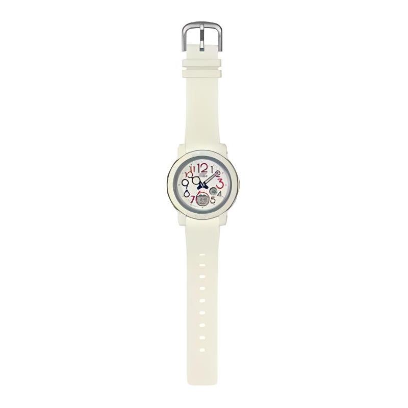 

CASIO BGA-290 series 100 meters waterproof Quartz resin strap men s watch white dial BGA-290PA-7A белый