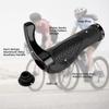 1 pair Anti-slip Rubber Bicycle Handlebar End Cover Aluminum Alloy Lock Mountain Bike Handlebar Bicycle Anti-slip Handle Cover