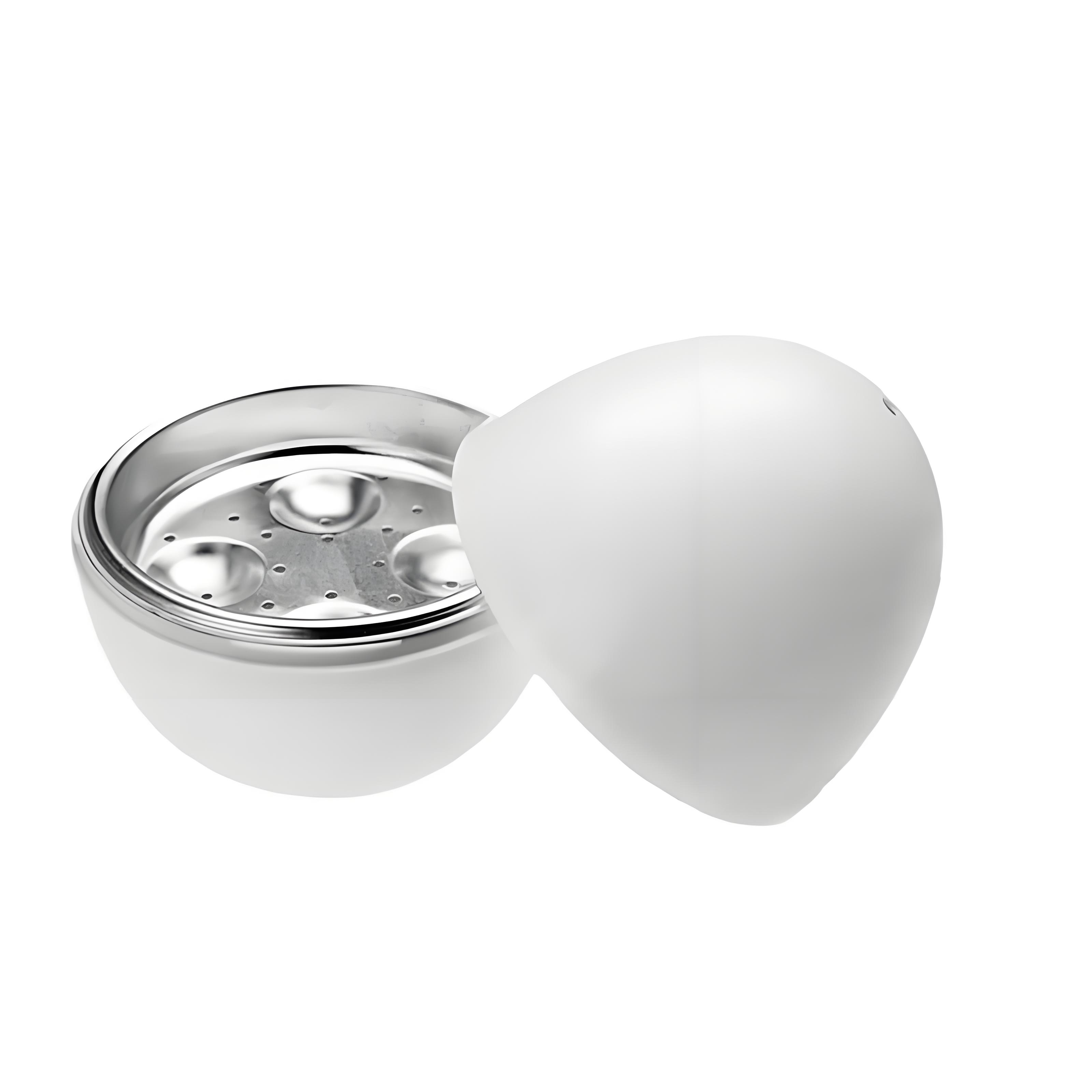 

Вместимость для 4 яиц Пароварка для микроволновых печей Яйцеварка Бойлер Плита Легко и быстро за 5 минут Вкрутую или всмятку Кухонные принадлежности для приготовления пищи белый