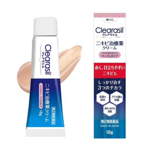

Крем для лечения акне Clearasil, бежевый, 18 г (Категория 2 Безрецептурный препарат)