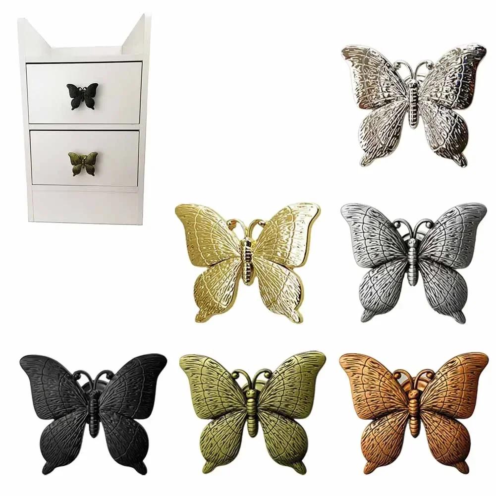Cabinets Pulls Drawer Handles Butterfly Shape Handles Zinc alloy Kitchen Cabinet Knobs Door Knob Furniture Drawer Hardware