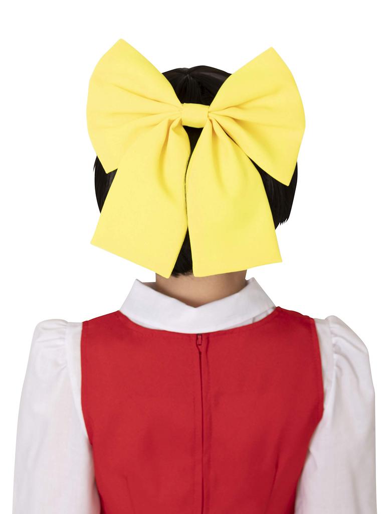 Clearstone Gegege no Kitaro Official Halloween Cosplay Cat Girl for Kids, Girls, 120cm, Red