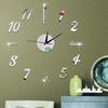 High Quality Sticker Wall Clock Battery-operated Sturdy Long-lasting