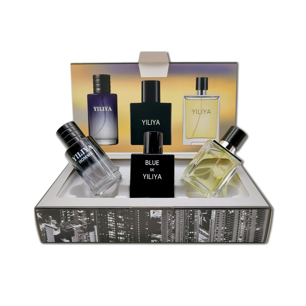 Azure Wild New Men's Perfume Set Fresh and Lasting Light Fragrance Gift Box Perfume Perfume Men's