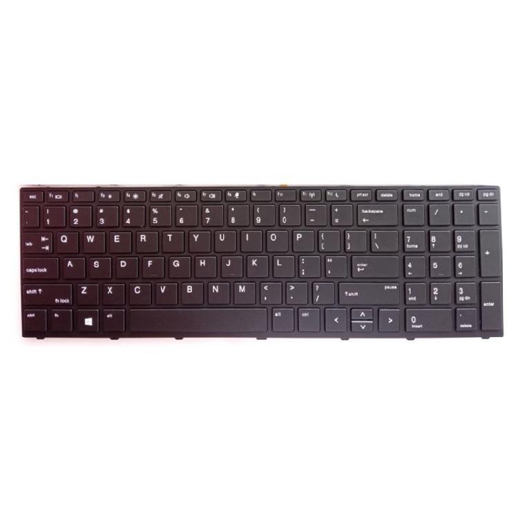 US Version Backlit Keyboard for HP Probook 450 G5 455 G5 470 G5 Silver Frame