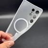 Slim Soft TPU Frosted Translucent Phone Case For Samsung S26 S25 S24 S23 Ultra Plus For Magsafe Magnetic Charge Cover