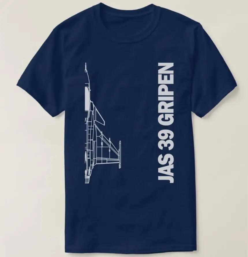 

JAS 39 Gripen Jet Fighter EU Air Force Men TShirt Short Sleeve Casual 100 Cotton ONeck Summer Shirt 4XL