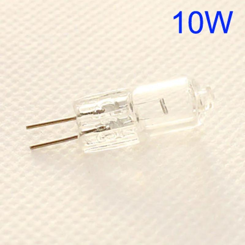 10pcs Halogen Lamp Bulbs G4 12V 5W/10W/20W/30W/50W Halogen Lamp 2 Pin Light Bulb For Fragrance Light Replacement Parts
