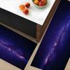 1Pcs Luxury Starry Sky  Kitchen Mat Soft Thickened Kitchen Floor Mat Waterproof Non-slip Oil-proof Floor Mat Runner Rug