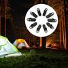 Förpackning med 10 markisklämma Tarpklämmor Snaphängare Tält Camping Survival Spännverktyg