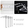 4 Pcs Door Stopper Venetian Vertical Curtain Positioning Clips Window Blind Valance Blinds
