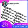For Alfa Romeo 2026 Hot Sticker 3D Hi-fi Speaker Stereo Speaker Aluminum Badge Car Audio Stickers For Alfa Romeo Giulietta GT 15