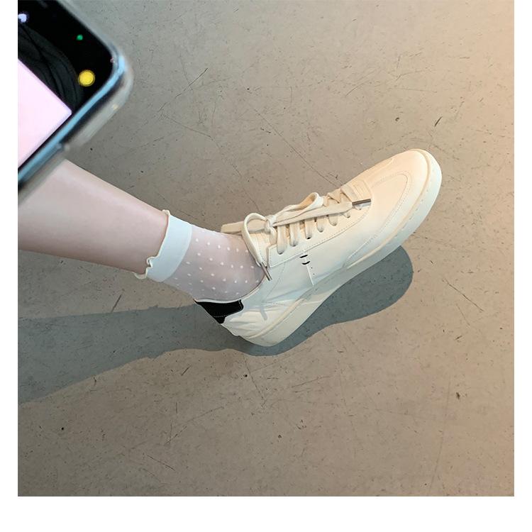 Sneaker Sommer leicht Damen 2025 Herbst neu kleine weiße Schuhe Sommer Damen vielseitig Campus-Stil Freizeitschuhe