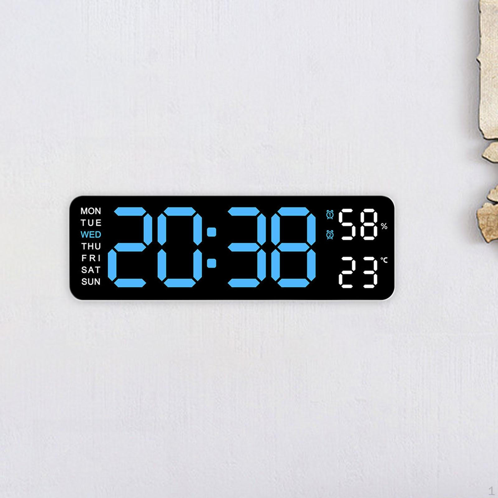 

Цифровой будильник, электрический стол, яркость, диммер, домашний декор, современная стена