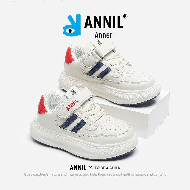 ANNIL Kids Casual Hook-and-Loop Sneakers 34