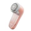 Electric Fabric Shaver Pink Clothes Hair Remover Sweater Hair Ball Trimmer Wire Cutter with Replaceable Stainless Steel Blades for Sofas and Clothes