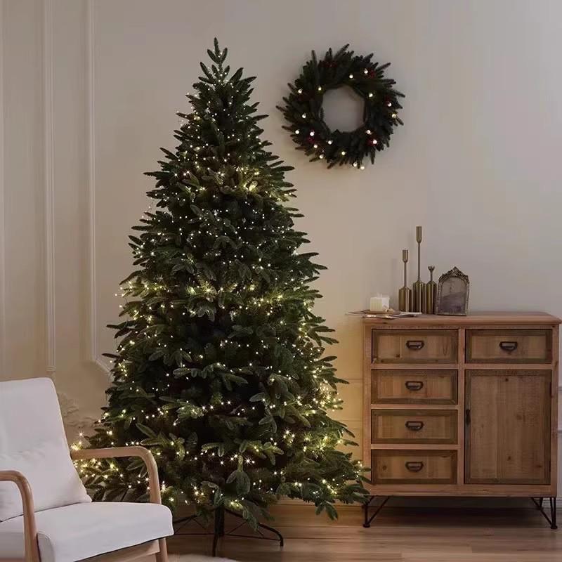 Festive Copper Wire Firecracker Star Lights for Christmas Decor