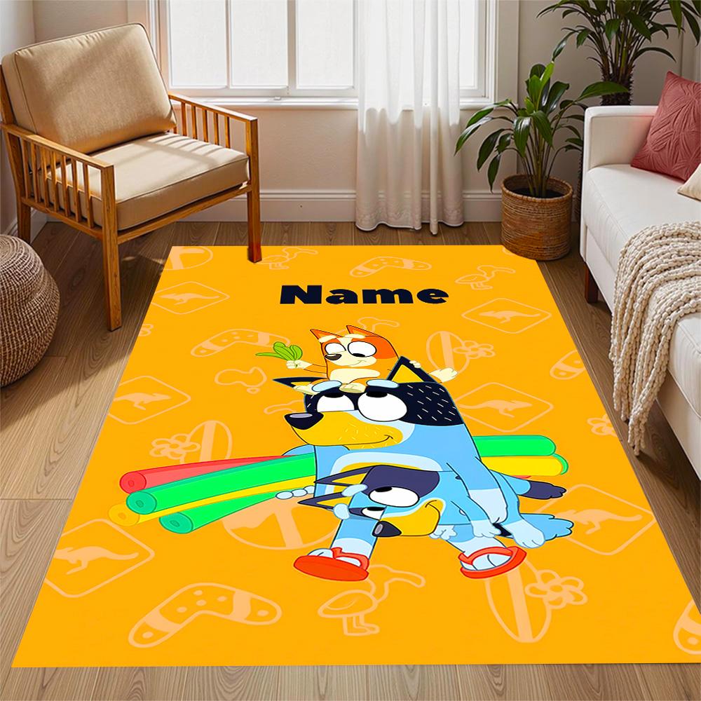 Gumball Darwin Adventure Customize Your Name Floor Rug Office Rug Suitable for Bedrooms Outdoor Hallway Playrooms Antislip Carpet Anime Office Decor