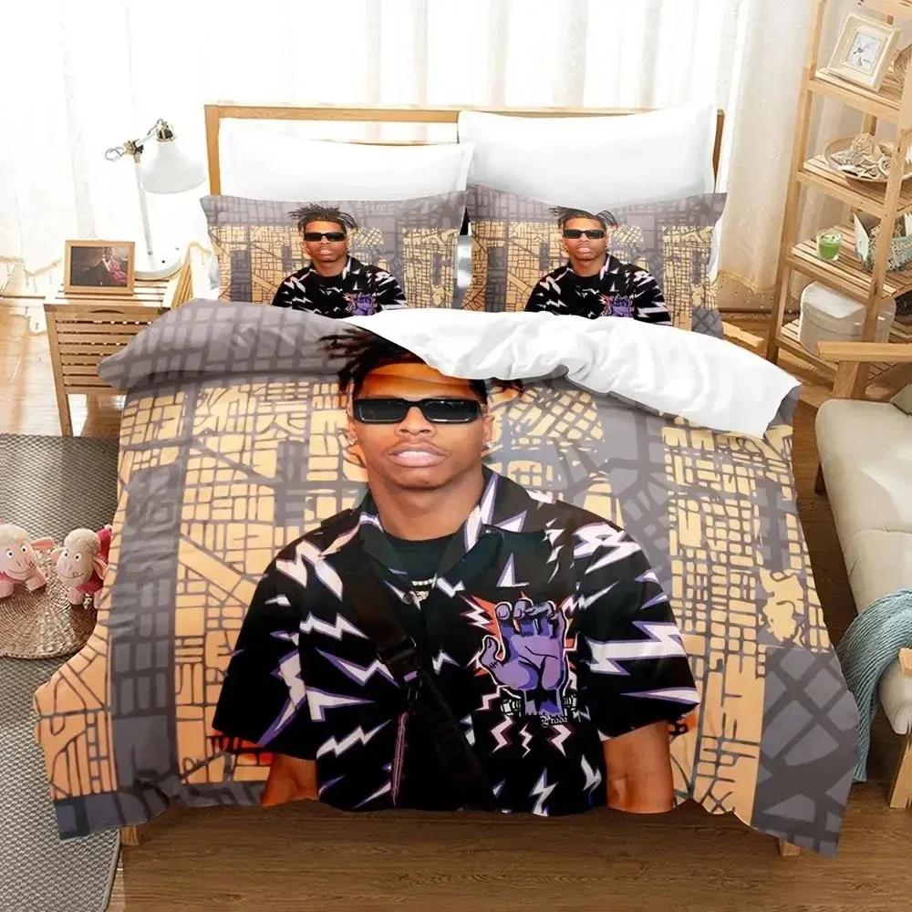 Lil Baby Rapper 3D NEW Duvet Cover Pillowcase Bedding Set Adult Boy Girl Bedroom Decoration Children Single Double Large