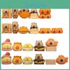 Capybara Food Themed Bread Miniature Garden Decor With Pvc Material For Home Office And Giftgiving