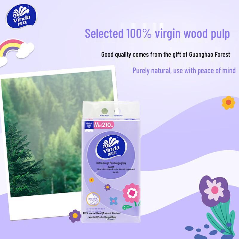 Vinda Cotton Soft Plus Hanging Tissues